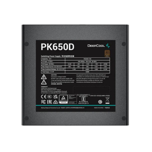 DeepCool PK650D 650W 80 Plus Bronze Power Supply