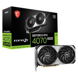 MSI GeForce RTX 4070 Super 12GB Ventus 2X OC Graphics Card