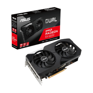ASUS Dual Radeon RX 6600 V2 8GB GDDR6 Graphics Card Used