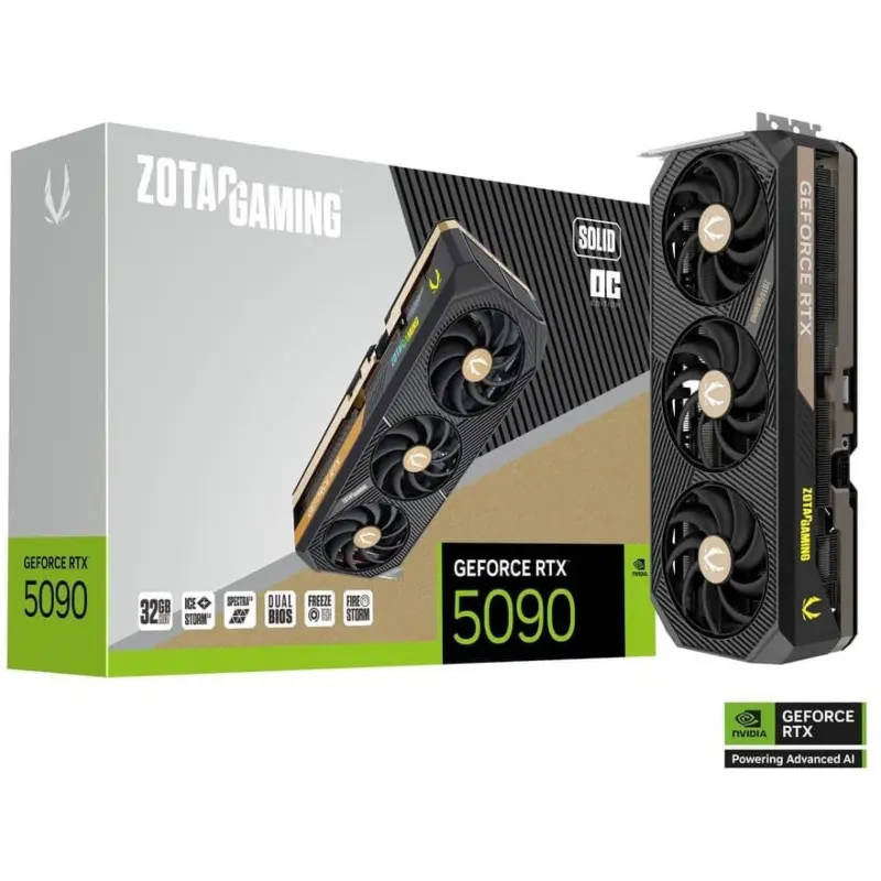 Zotac Gaming GeForce RTX 5090 Solid OC 32GB Graphics Card