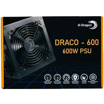 Edragon 600W Gaming Power Supply