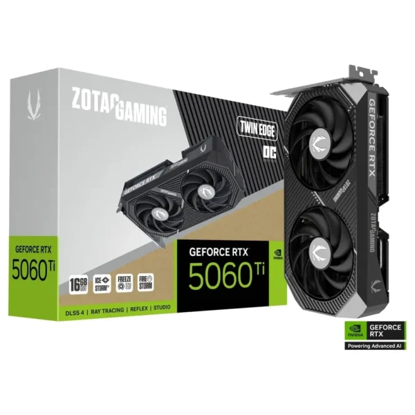 ZOTAC GAMING GeForce RTX 5060 Ti 16GB Twin Edge OC Video Graphics Card